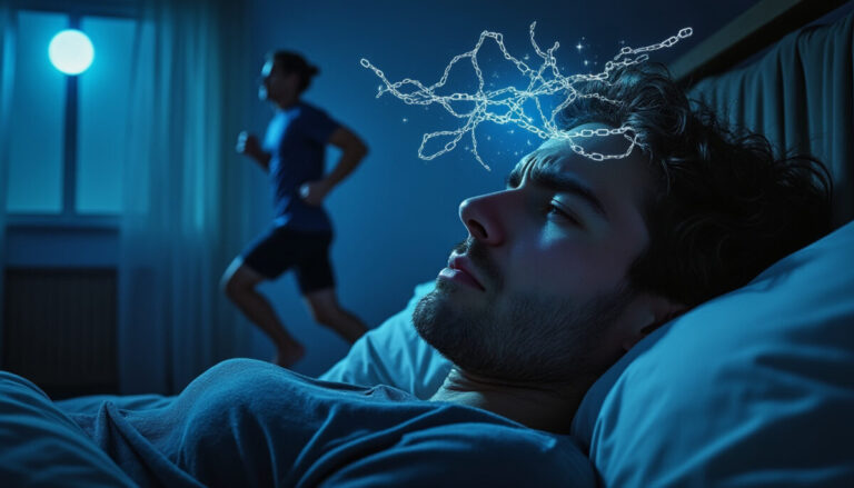 découvrez comment le stress nocturne vous piège en vous faisant ressasser au lieu d'agir et apprenez des astuces pour retrouver un sommeil paisible.